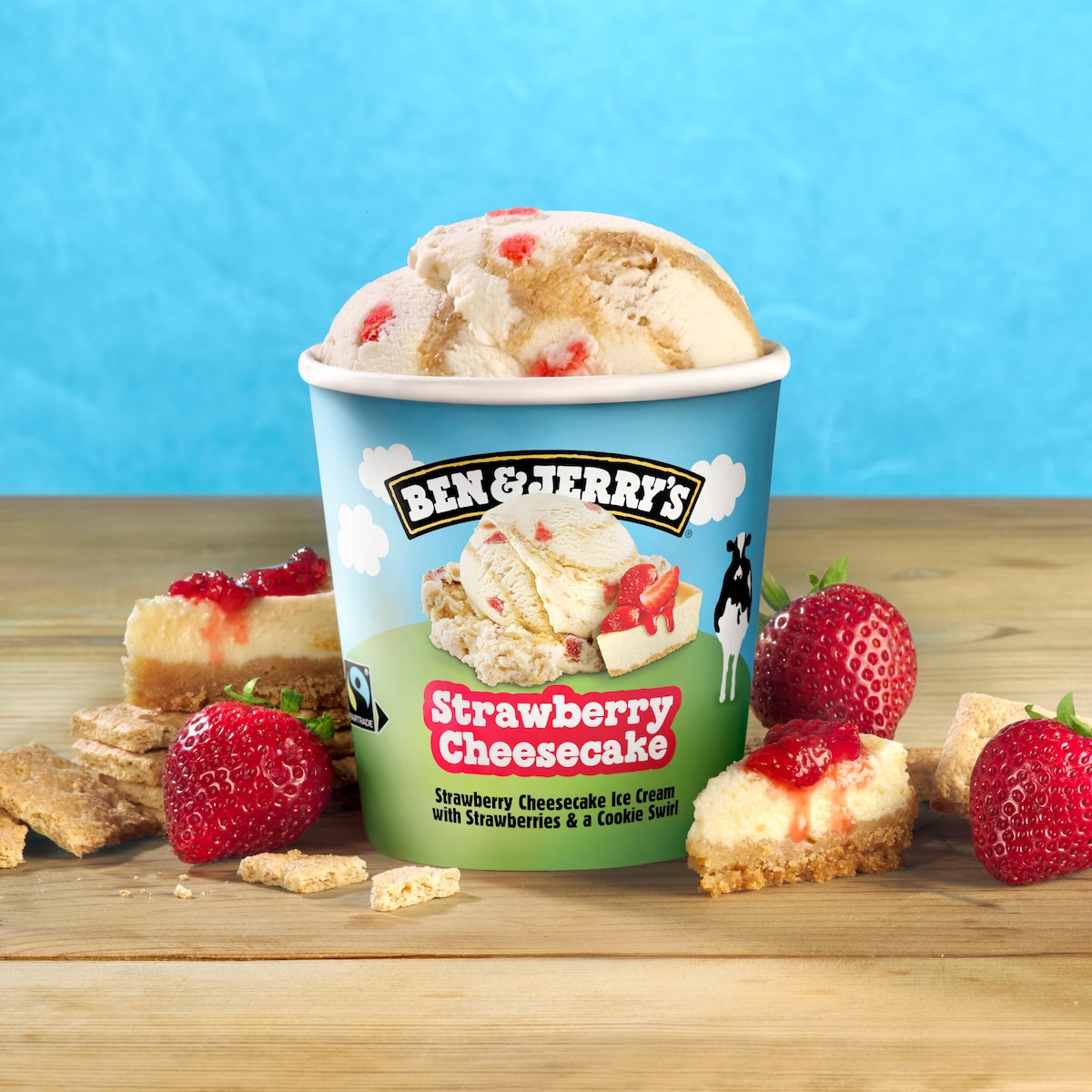 Strawberry Cheesecake Origineel ijs - Pint 2 / 4