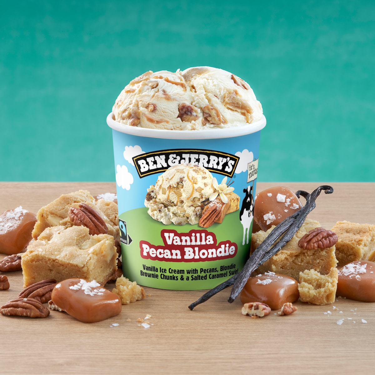 Vanilla Pecan Blondie Origineel ijs - Pint 2 / 4