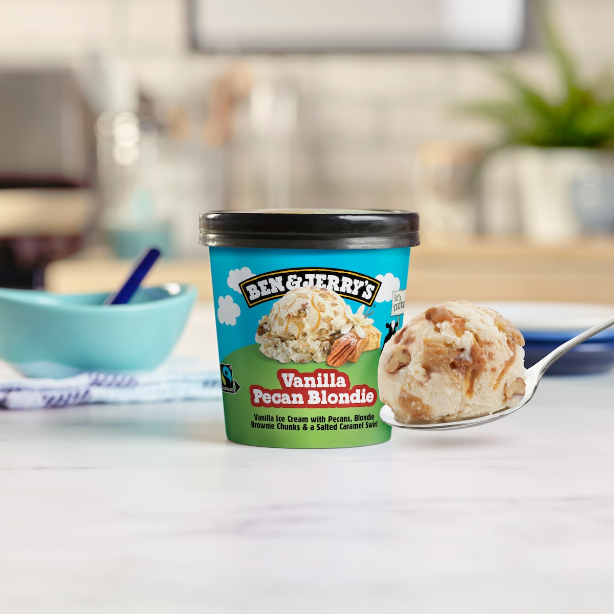 Vanilla Pecan Blondie Origineel ijs - Pint 3 / 4
