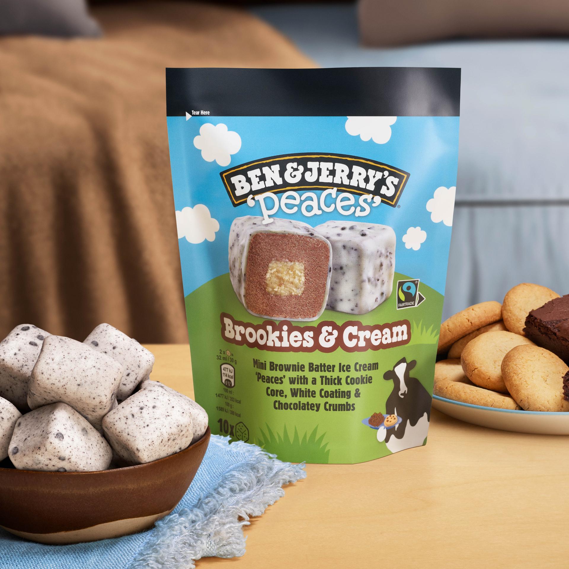 Brookies & Cream Peaces Peaces dough