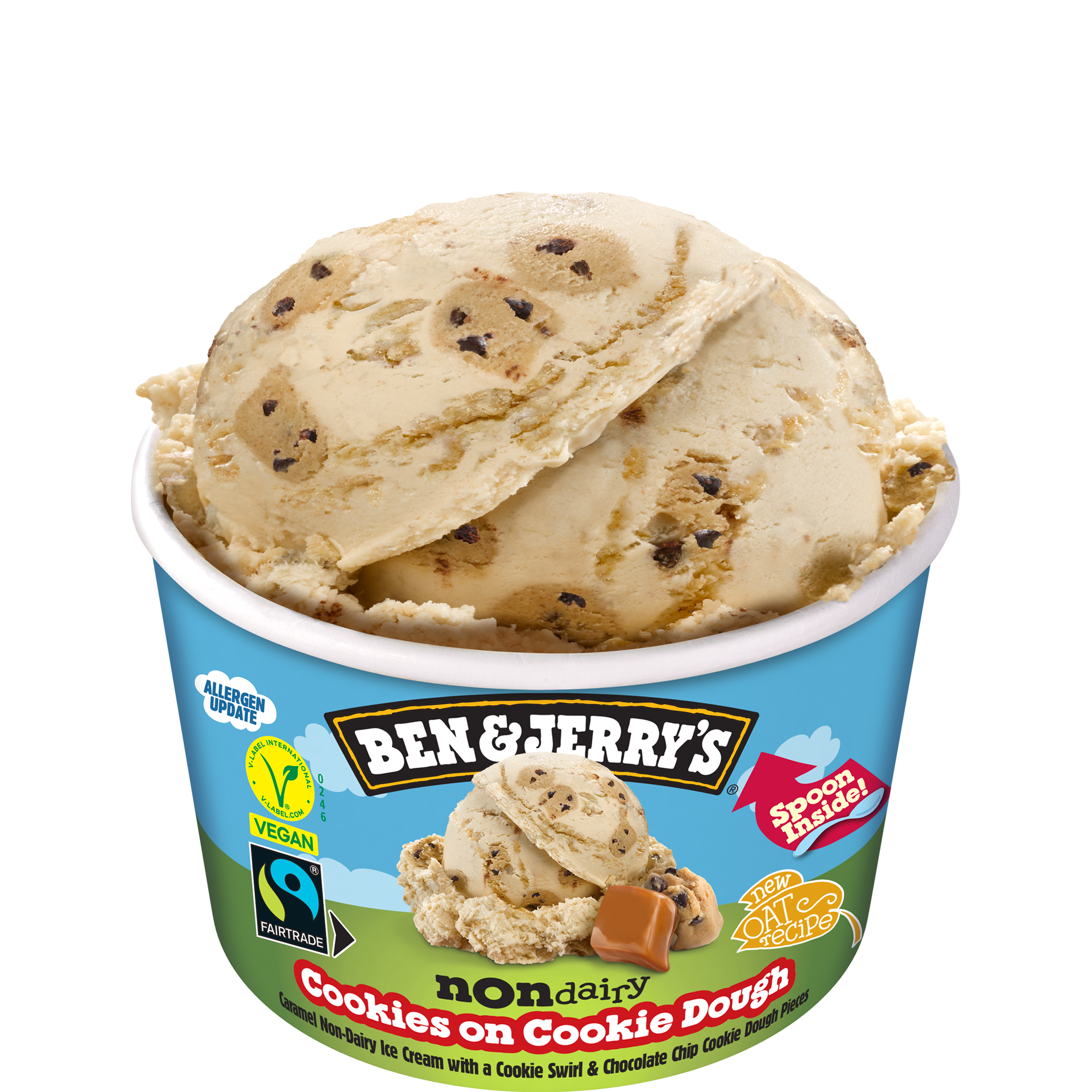 Cookies on Cookie Dough Non-Dairy Oat Mini Cup