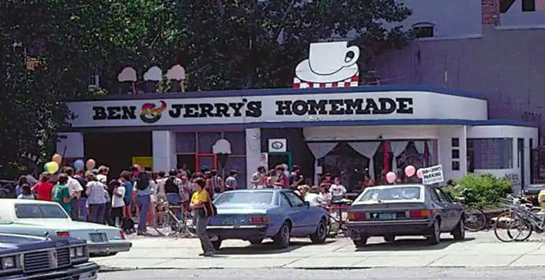 Ben en Jerry's benzinestation